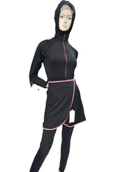 مايوه بوركيني مع تنوره